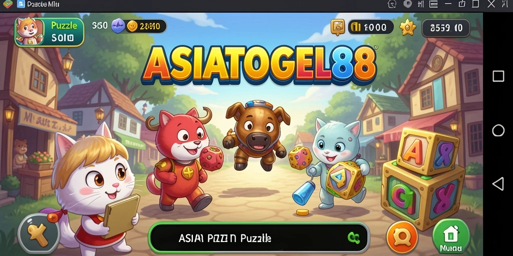 Tampilan gameplay seru dari ASIATOGEL88 di layar.