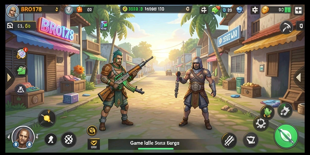 Tampilan gameplay BRO178 yang menarik dan interaktif.