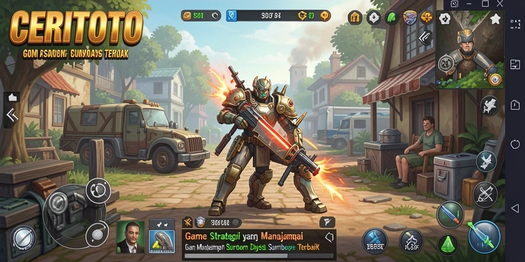 Screenshot CERITOTO menampilkan gameplay seru dan strategi yang menarik.