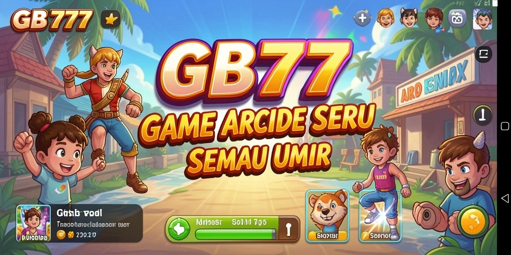 Tampilan screenshot GB777 yang menampilkan aksi gameplay Arcade yang intens.