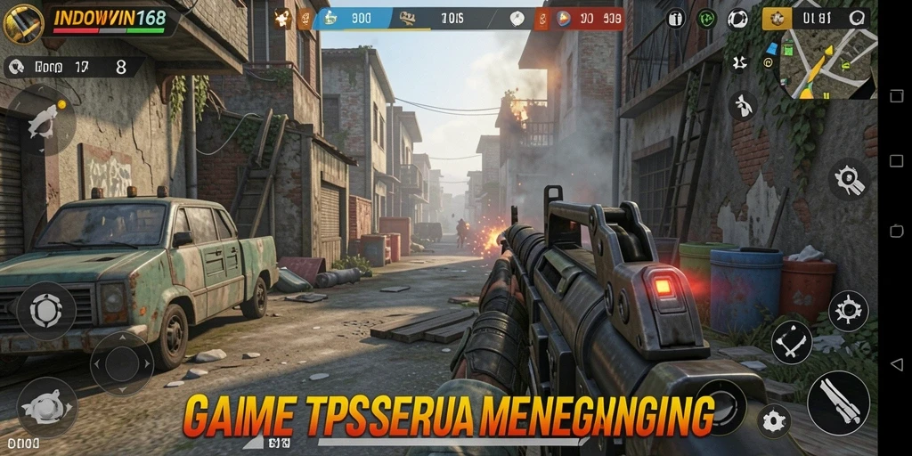 Tampilan gameplay seru dan mendebarkan di INDOWIN168.