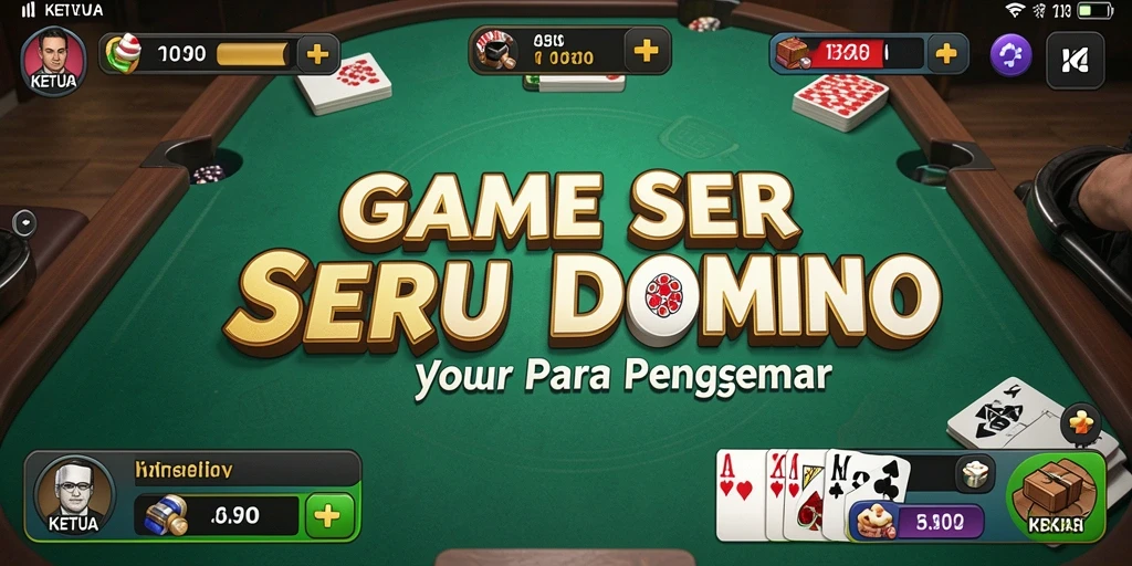 Tampilan gameplay seru KETUA dengan desain yang menarik.
