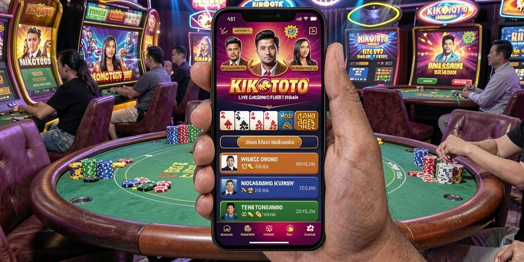 Tampilan gameplay KIKOTOTO yang menakjubkan dan interaktif.