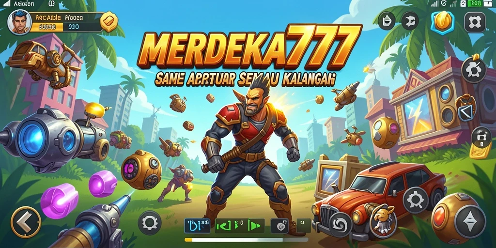 Tampilan menarik dari gameplay MERDEKA777 yang seru.
