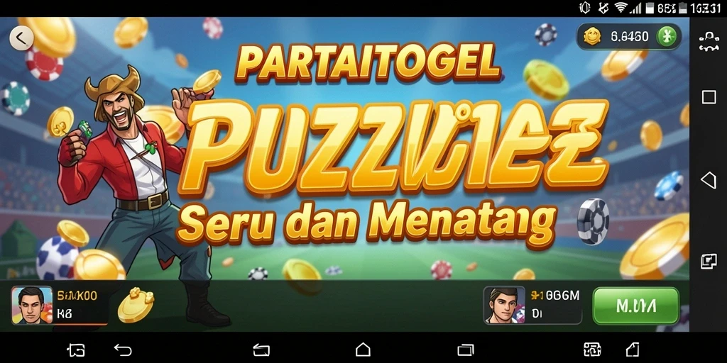 Screenshot gameplay seru dari PARTAITOGEL yang menampilkan tantangan Puzzle.