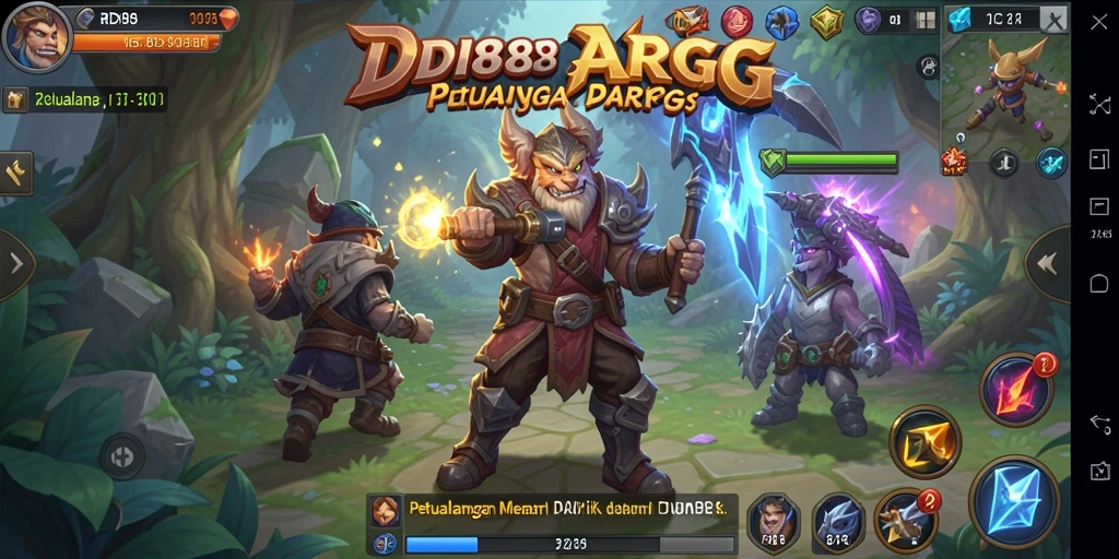 Screenshot gameplay RDI88 yang menarik di dunia ARPG.