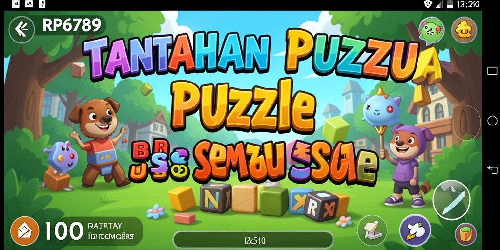 Tampilan gameplay seru RP6789 dengan berbagai teka-teki menarik.