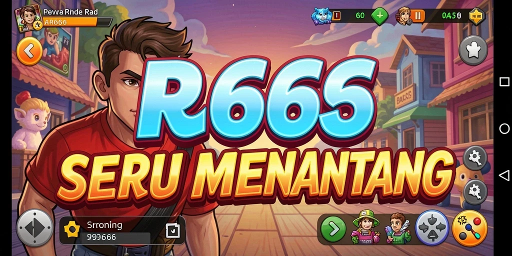 Tampilan gameplay seru dari RR666 dengan aksi cepat dan grafis menawan.