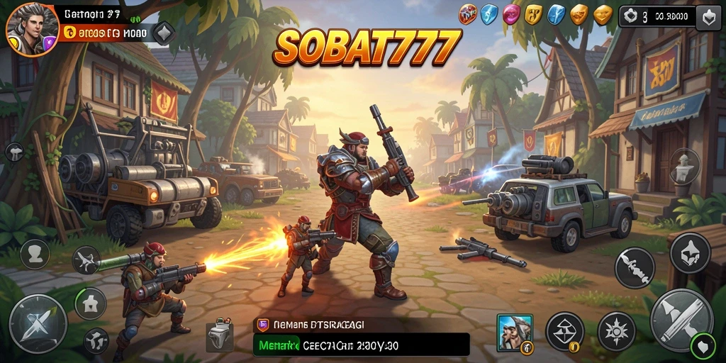 Tampilan gameplay menarik dari SOBAT777 yang penuh strategi.