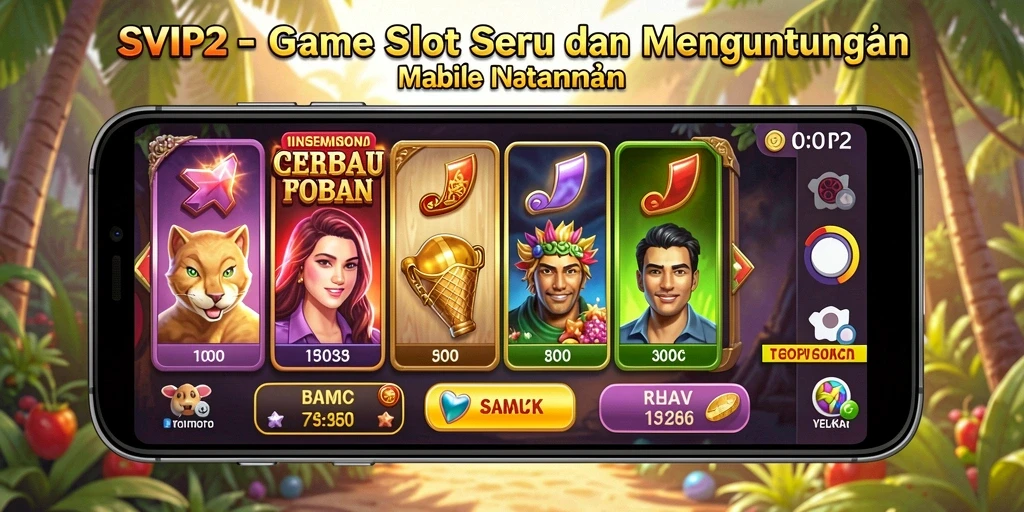 Screenshot gameplay <strong>SVIP2</strong> menampilkan mesin slot yang menarik dan interaktif.