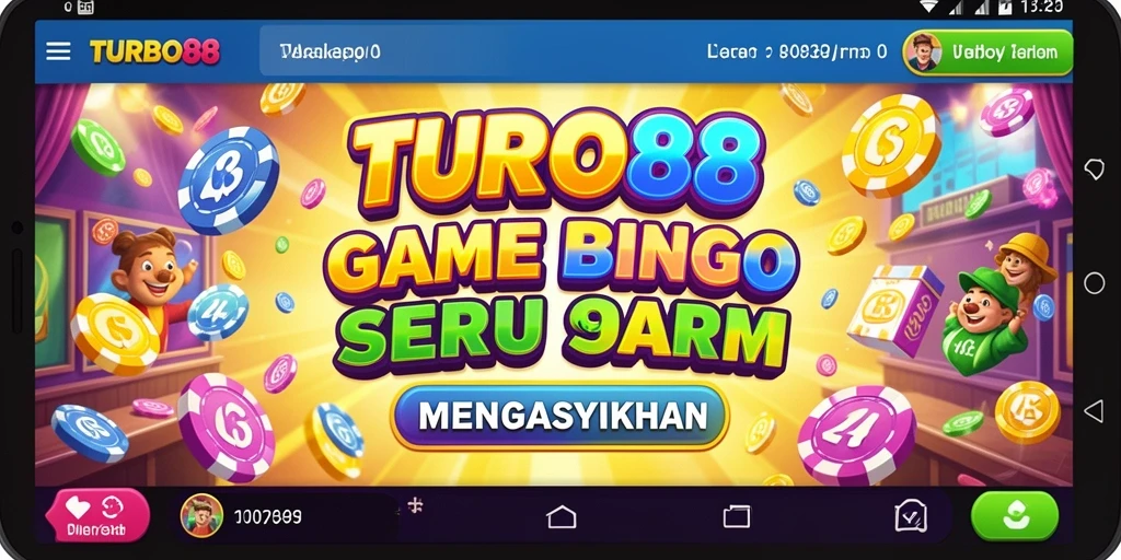 Tampilan gameplay TURBO88 yang mengasyikkan dan seru.