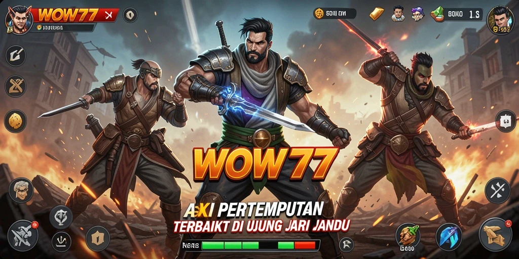 Tampilan gameplay WOW77 yang memukau dan penuh aksi.